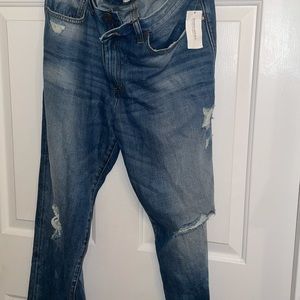 Ripped Banana Republic Jeans